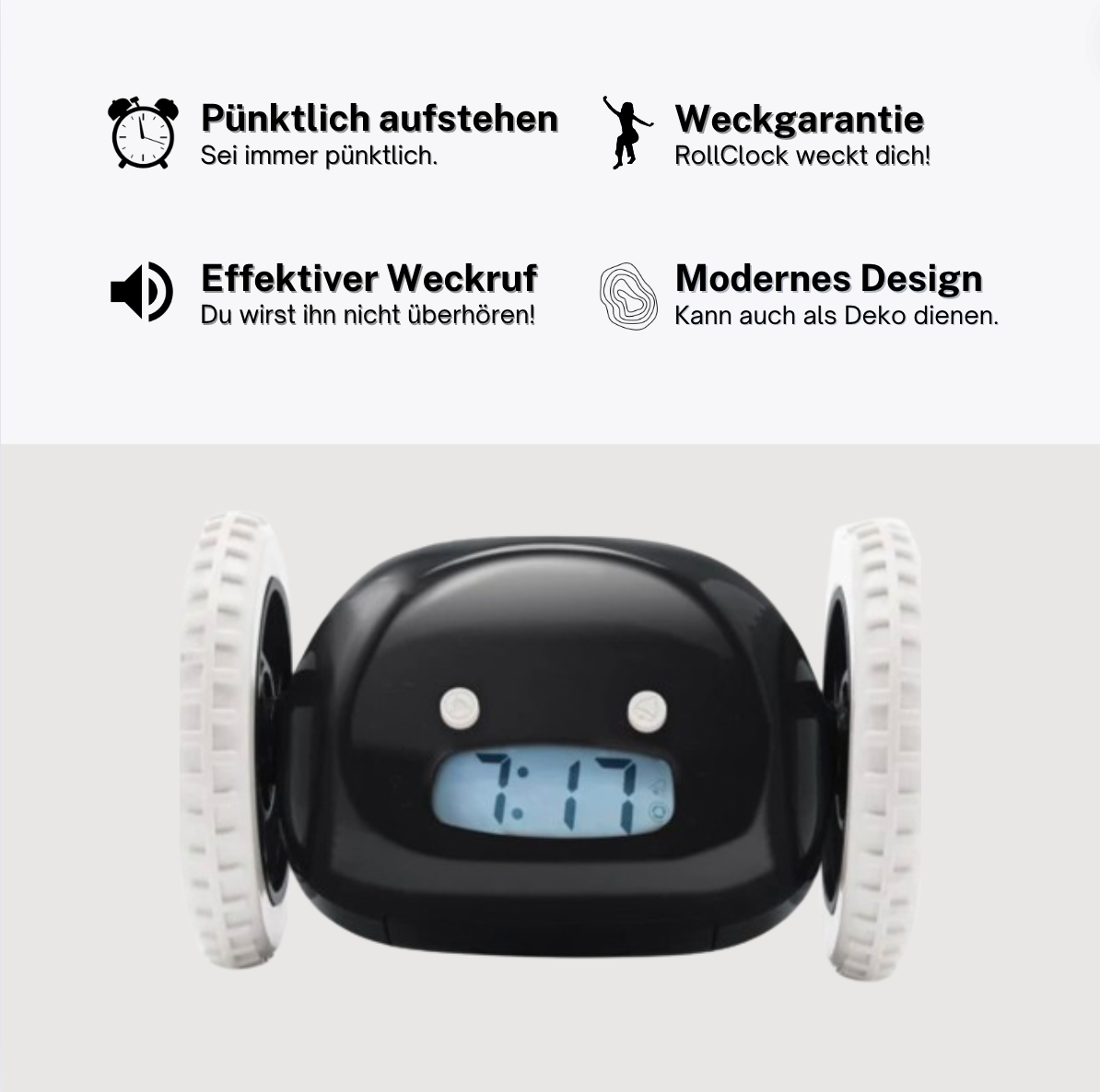 RollClock™ - Dein Wecker