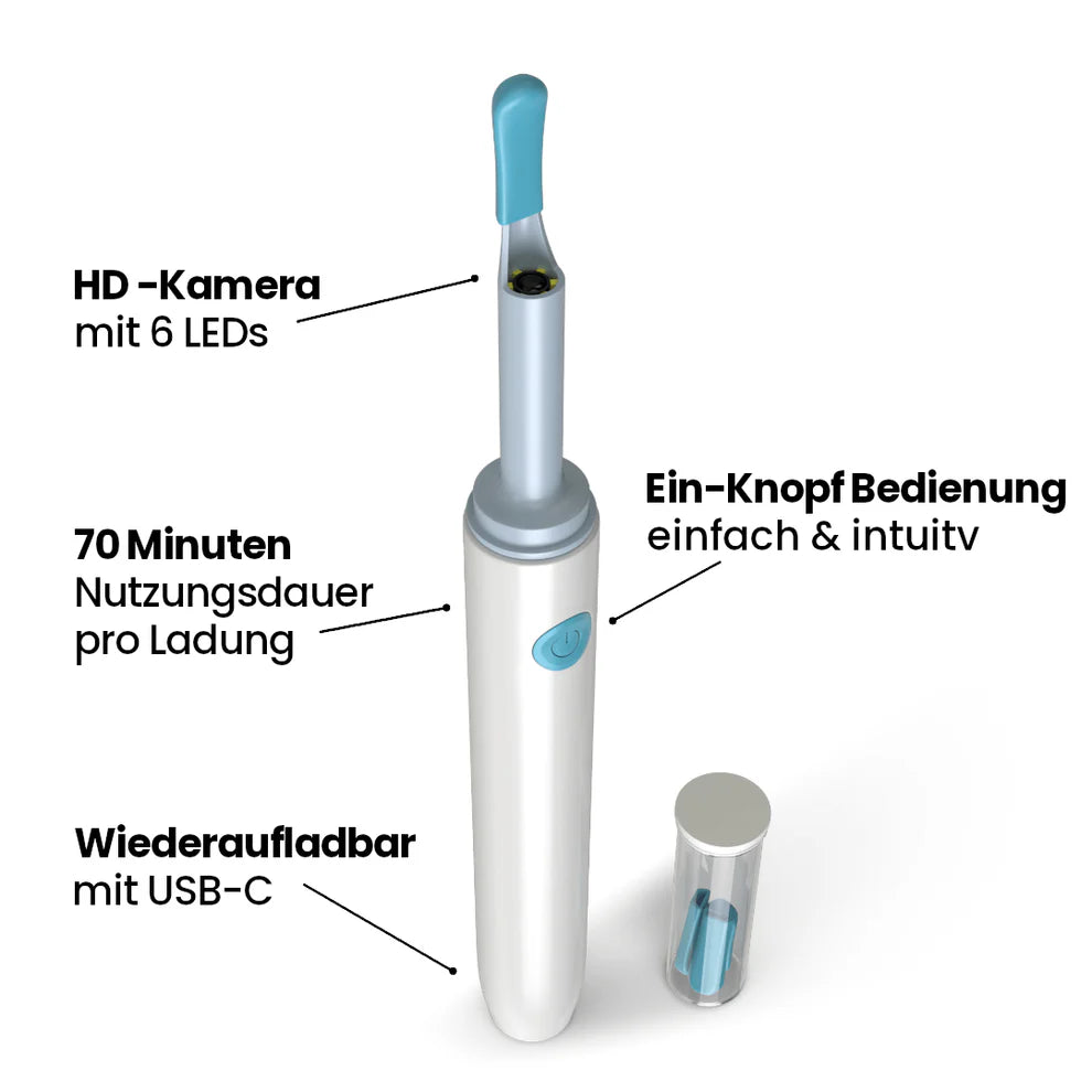 CleanEar Pro™ - Sanfte Ohrreinigung